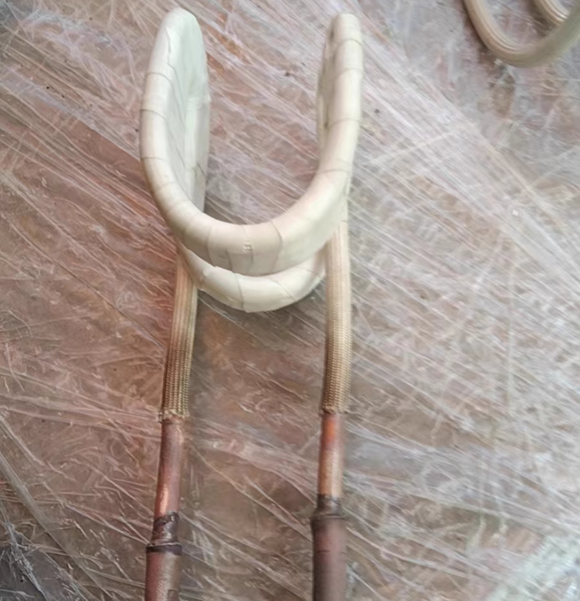 Induction melting coils and induction heating coils are used in melting heating equipment