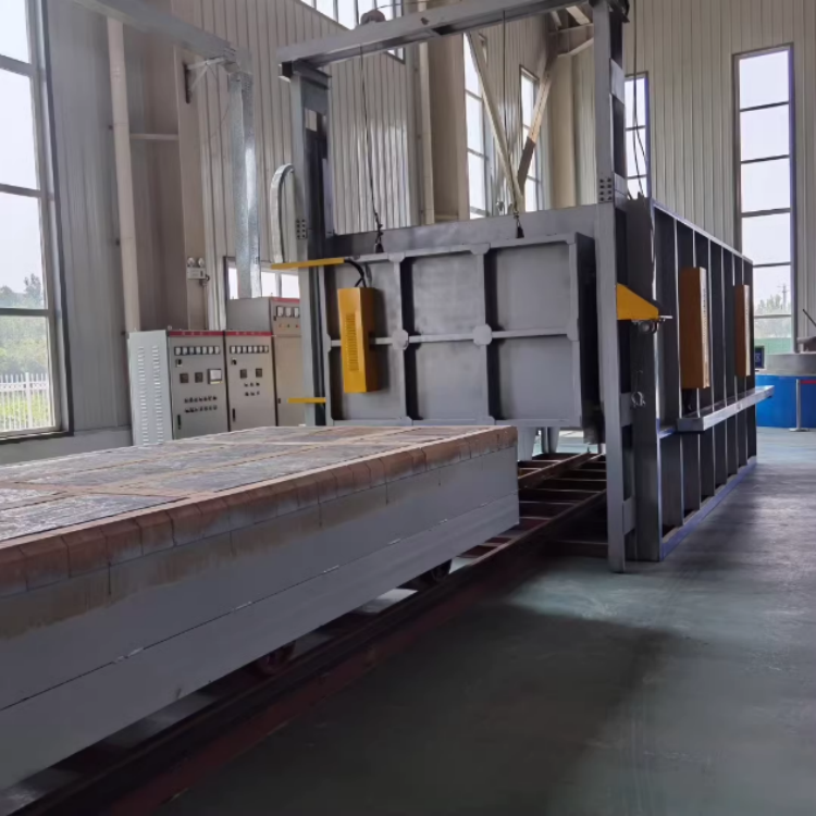 Bogie Hearth Furnace for firing ceramics