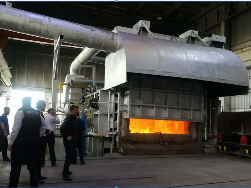 Mexican customer reflector furnace site