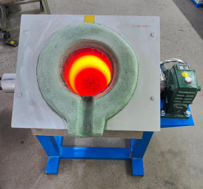Gold Silver Copper Brass Aluminum Iron Steel Small Electric Induction Melting Industrial Furnace