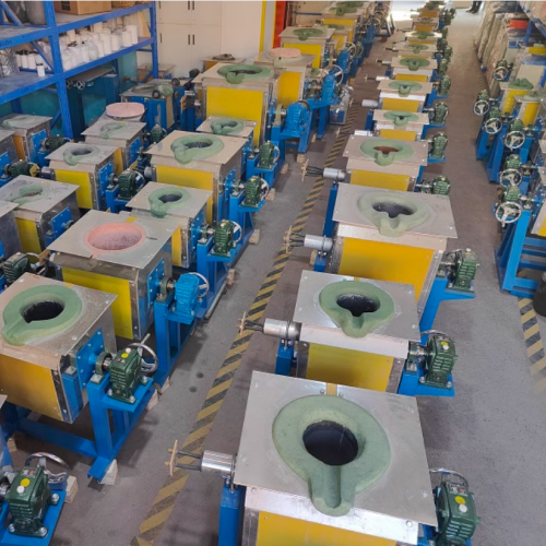 Лабораторная индукционная плавильная печь для металлов