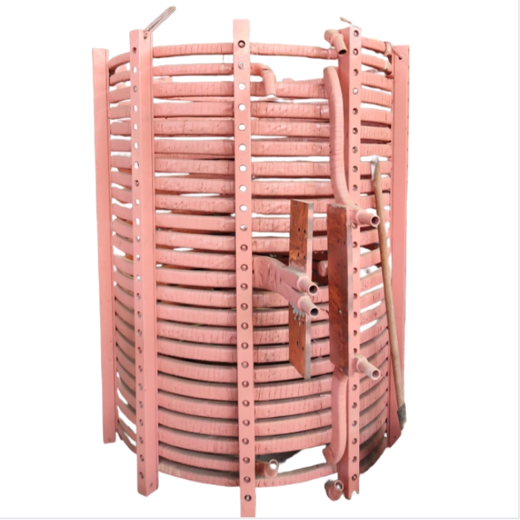 Печь для плавки платиново-вольфрамового алюминиевого лома. Стальная наклонная печь.