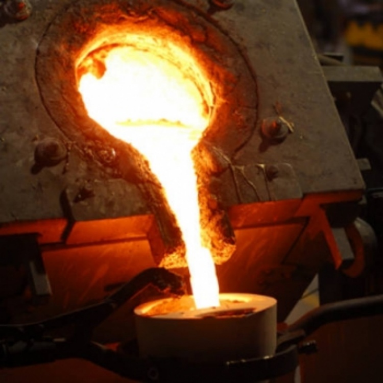 Gümüş bakır alüminyum için indüksiyon eritme fırını eritme fırını