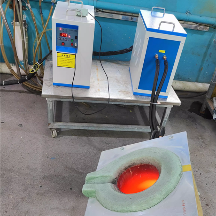 Smelter furnace gold melting