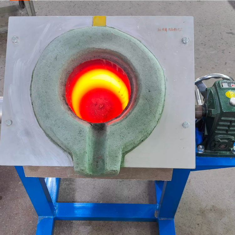 Forno de fusão de metais industriais, equipamento de fundição de metais