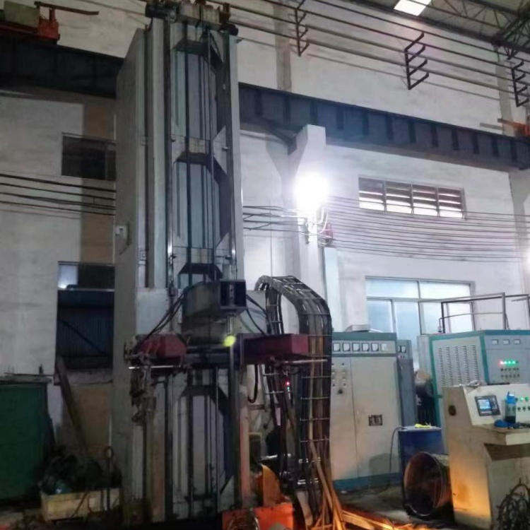 CNC vertical induction quenching machine