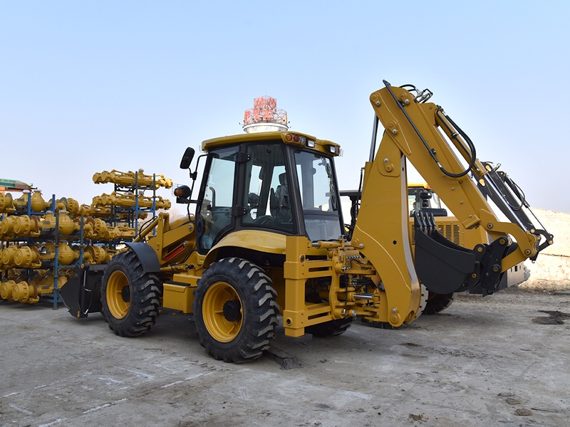 Buldoexcavator frontal compact HT388H