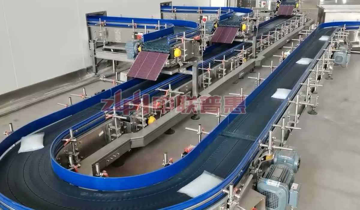 Linea di produzione personalizzata per la sterilizzazione di alimenti in buste