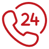 24-HOUR SERVICE