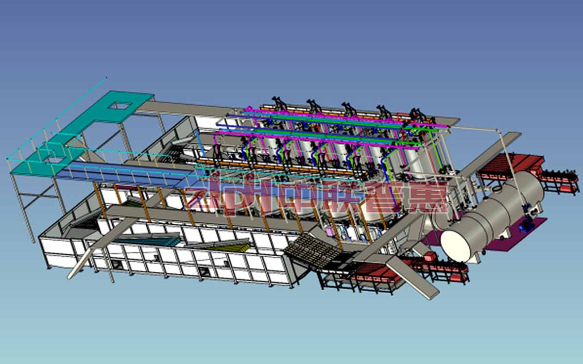 Vertical Crateless Retort system