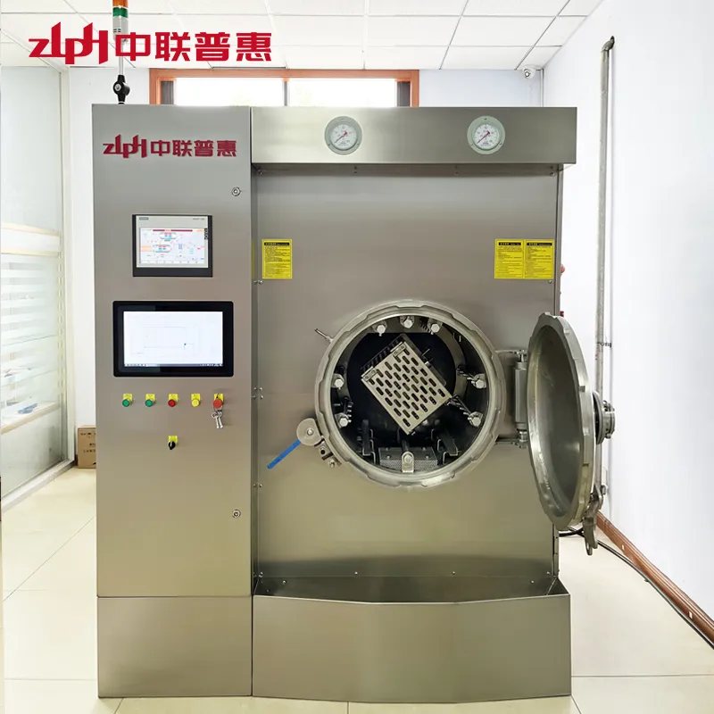 Autoclave a storta pilota piccola