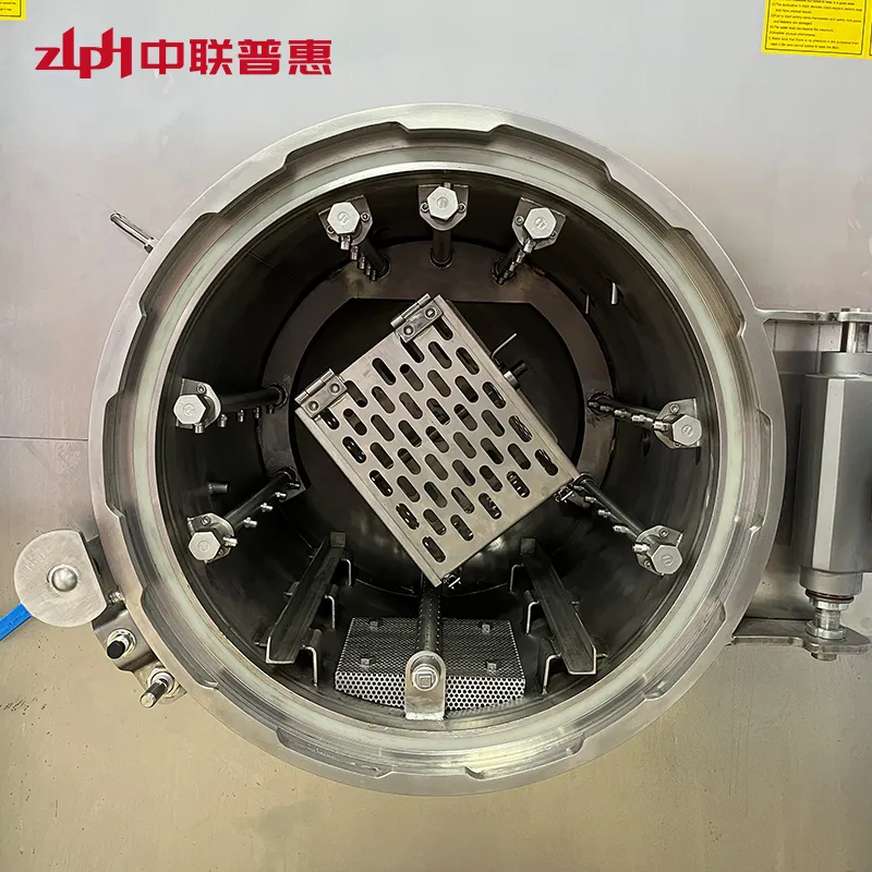 Autoclave a storta pilota piccola