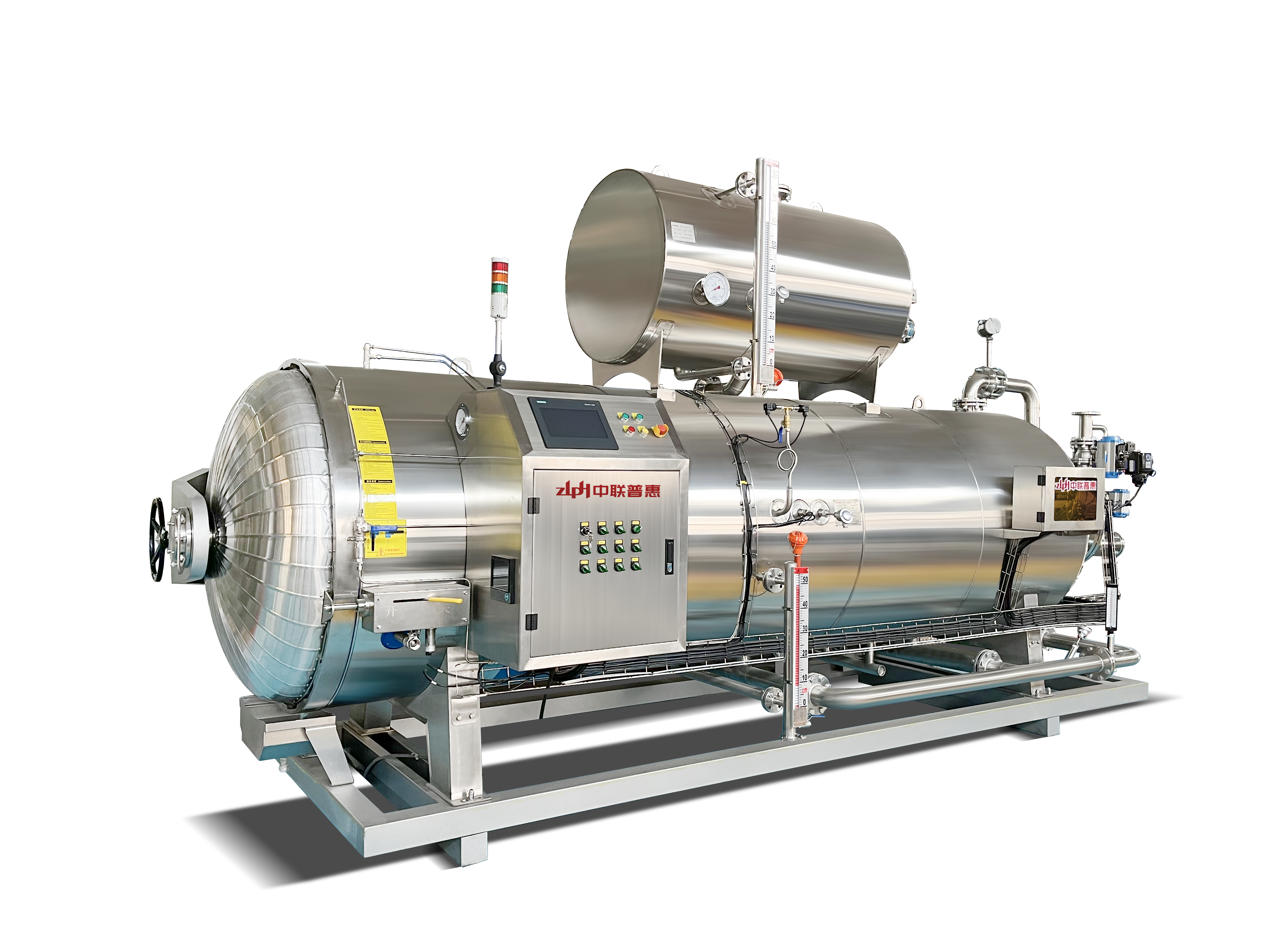 ইন্টেলিজেন্ট ওয়াটার স্প্রে রিটর্ট প্যাকেজড পানীয়ের দক্ষ জীবাণুমুক্তকরণ সক্ষম করে