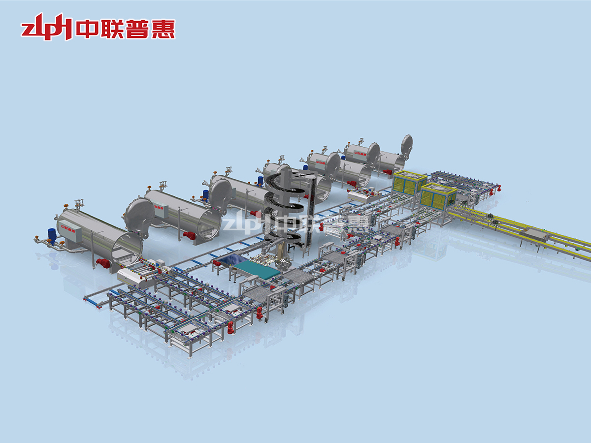 ইন্টেলিজেন্ট স্টেরাইলাইজেশন লাইন চালু করা হয়েছে, যা সামগ্রিক লাইনের শক্তি প্রদর্শন করে