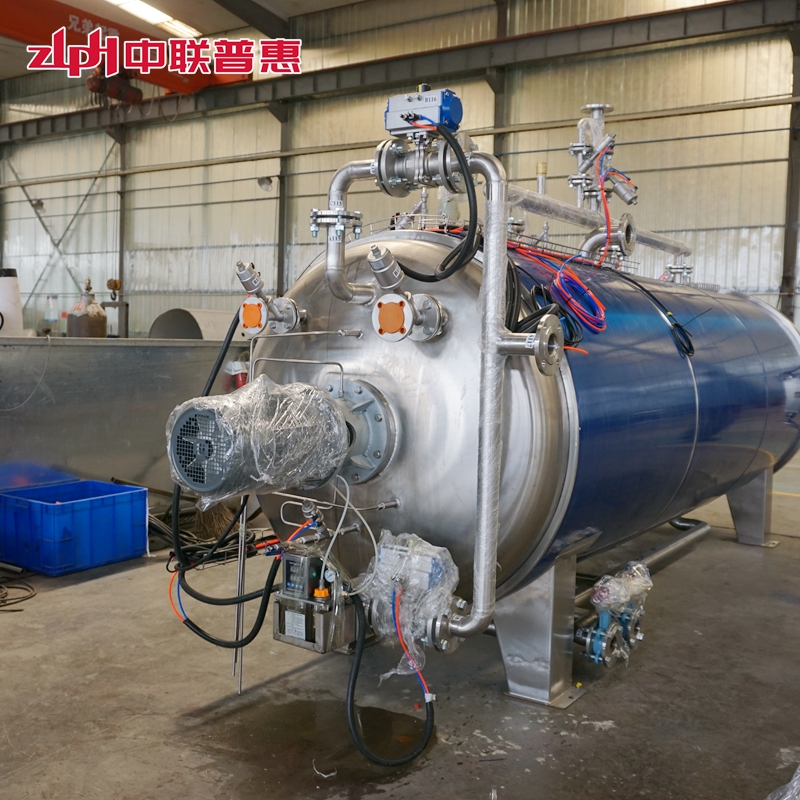 Gufuloftsretort í sótthreinsun niðursoðins sæts maís