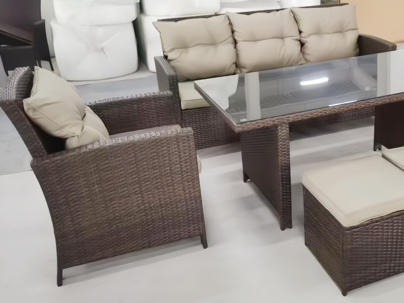 Métodos de limpieza y mantenimiento de muebles de ratán.