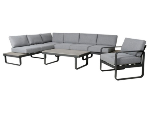 Aluminum Outdoor Luxury Sofa Chair Set