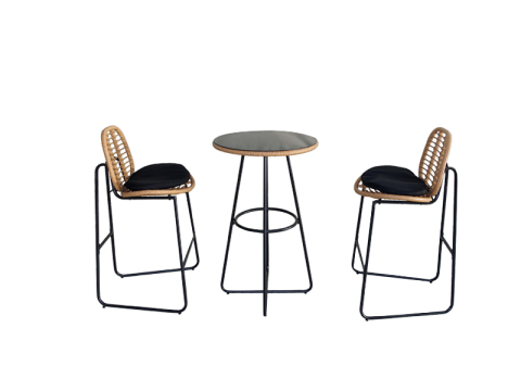 High Bench Balcony Outdoor Leisure Chair