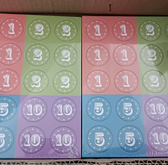 wooden game components