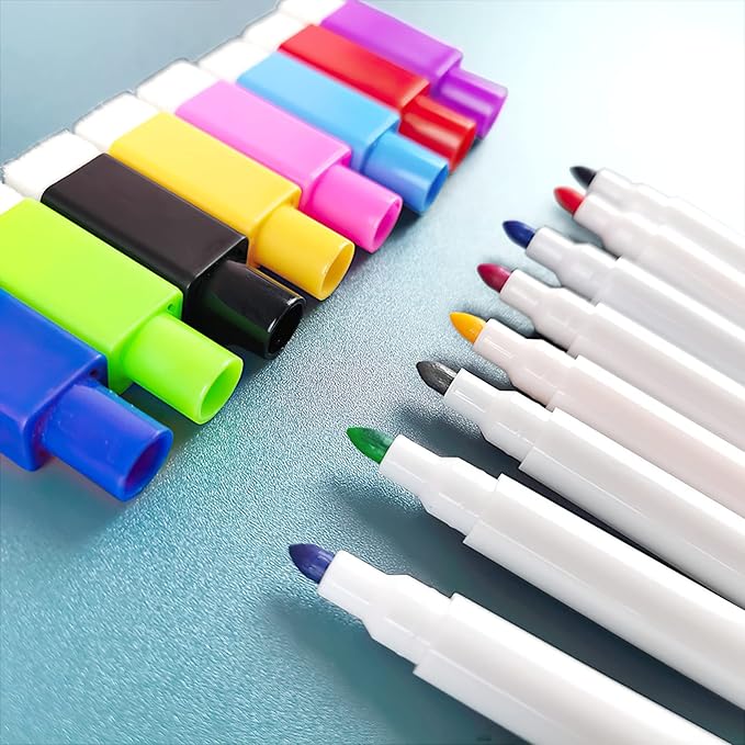dry erase markers with eraser