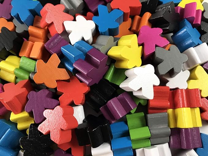 Wooden Meeples