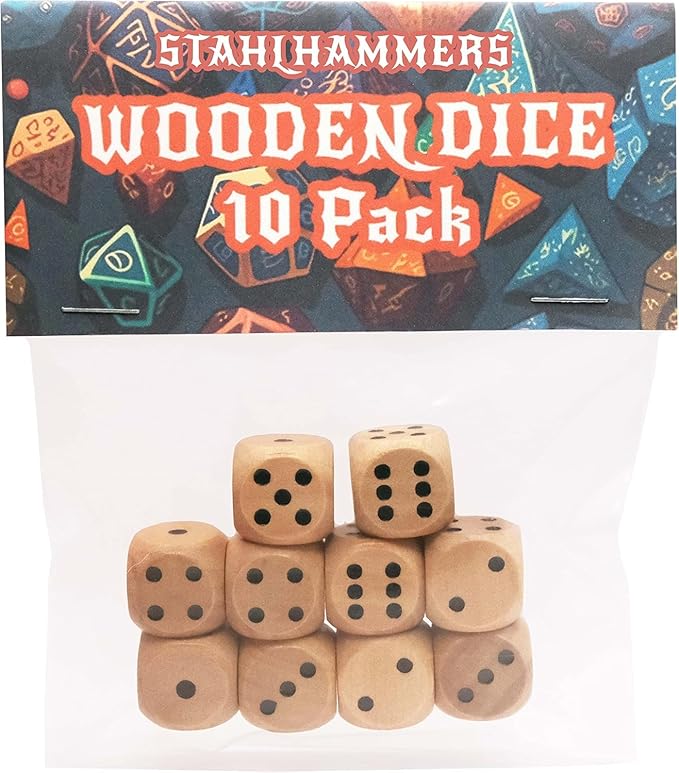 Wooden Dice