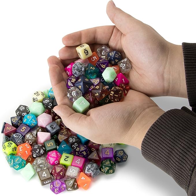 polyhedral dice set