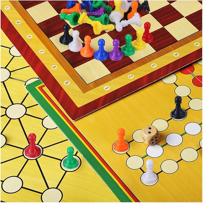 plastic chess pieces