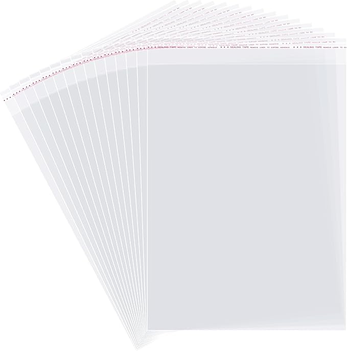opp plastic with adhesive