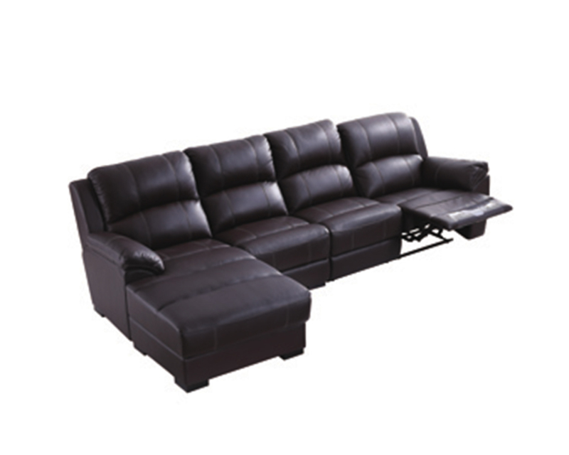 Modern Leather Power Recliner