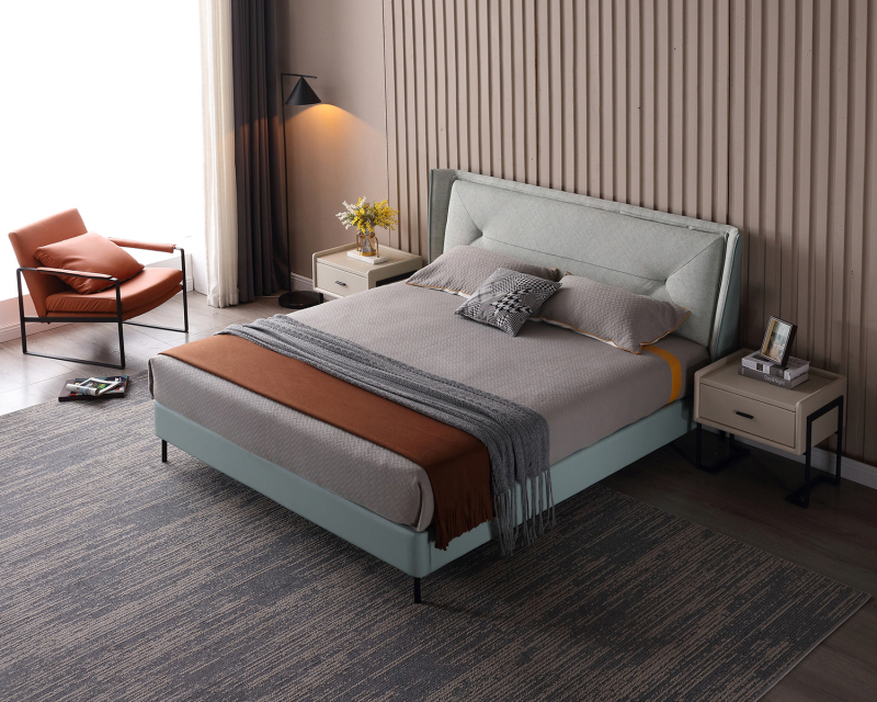 Moderner Plattformbettrahmen in Twin-Größe