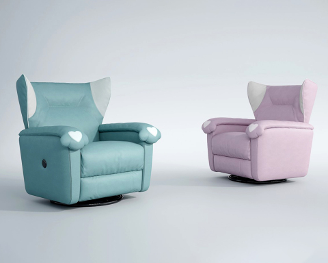 Moderner 1-Sitzer Frabic Electric Rocker Recliner