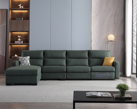 Modern Frabic Power Recliner