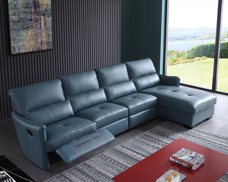 Contemporary Leather Recliner