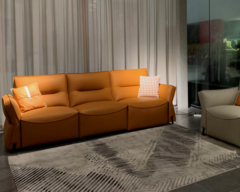 Electric Recliner with Y-shaped Armrests