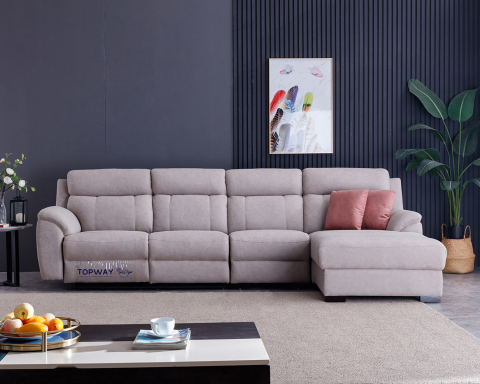 Elektrischer Leathaire-Liegestuhl mit USB-Ladefunktion