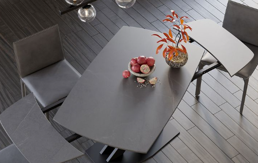 Mesa de jantar extensível em pedra de mármore: uma mistura perfeita de beleza e praticidade