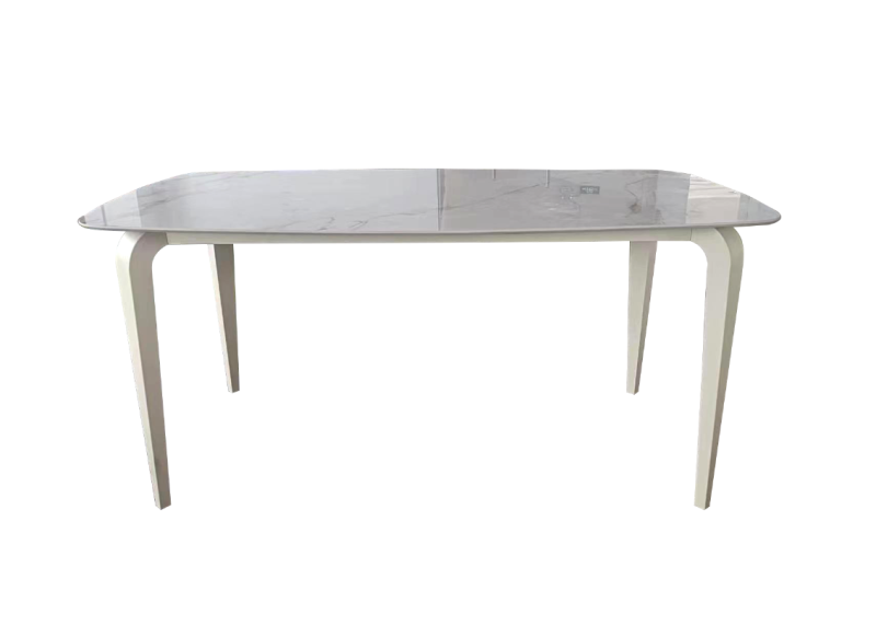 Modern Rectangular Sintered Stone Dining Table