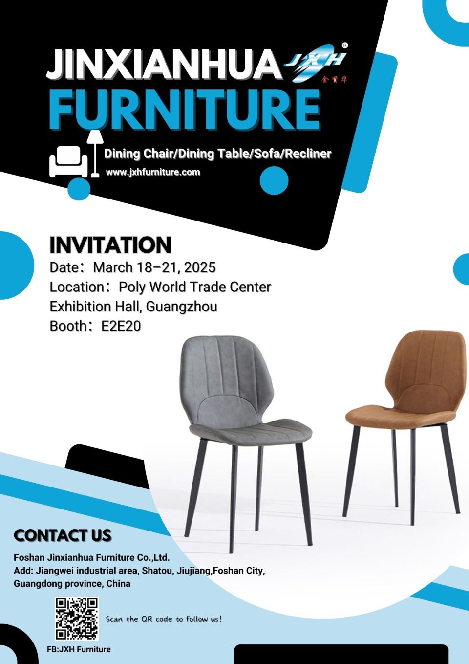 You’re Invited! Join us at the Guangzhou International Furniture Fair 2025