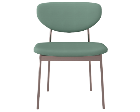 Chaises de salle à manger en métal à prix abordables pour l'exportation mondiale