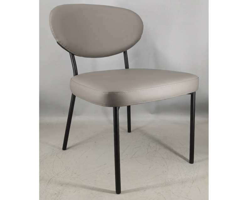 Sleek Design Durable Craftsmanship Modern Minimalist Metal Dining Chair
