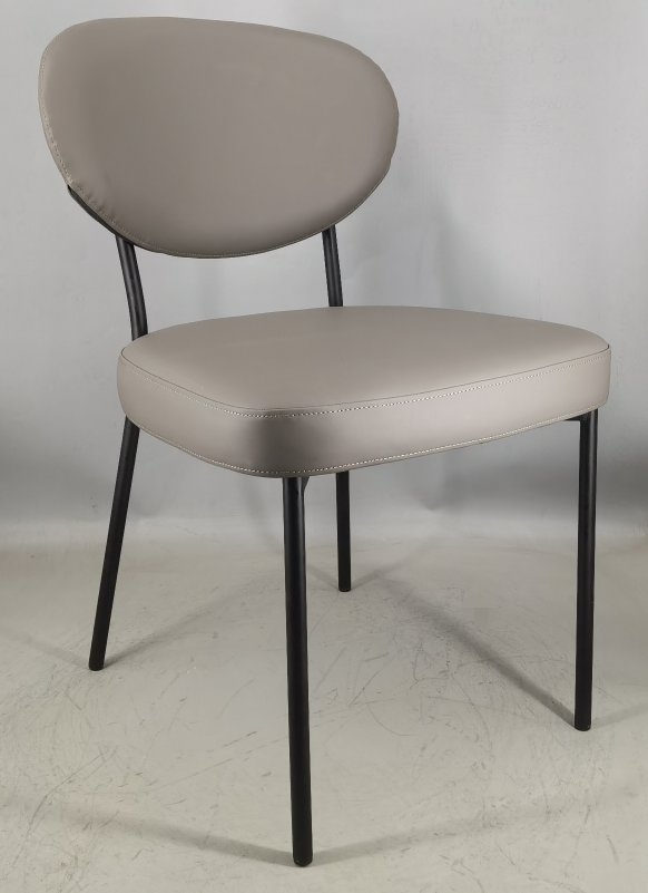 Sleek Design Durable Craftsmanship Modern Minimalist Metal Dining Chair