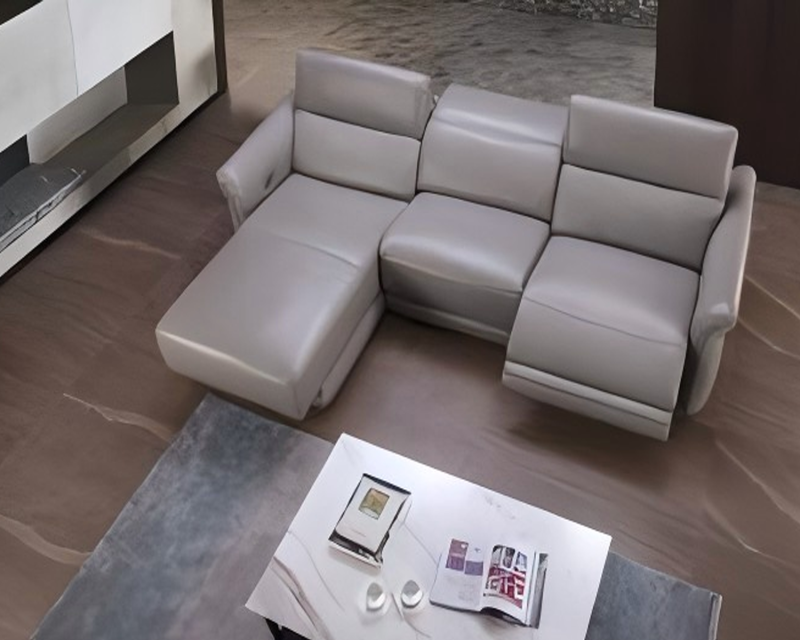 Sleek & Comfortable Electric Recliner Sofa