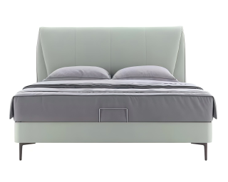 Luxury Leather Queen Bed By Headboard Bed Frame