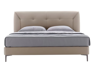 Modern Bedroom Furniture Leather Bed