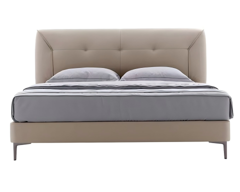 Modern Bedroom Furniture Leather Bed