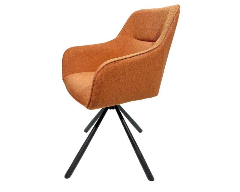 Customizable Rotating Velvet Dining Chair – Choose Your Fabric & Color