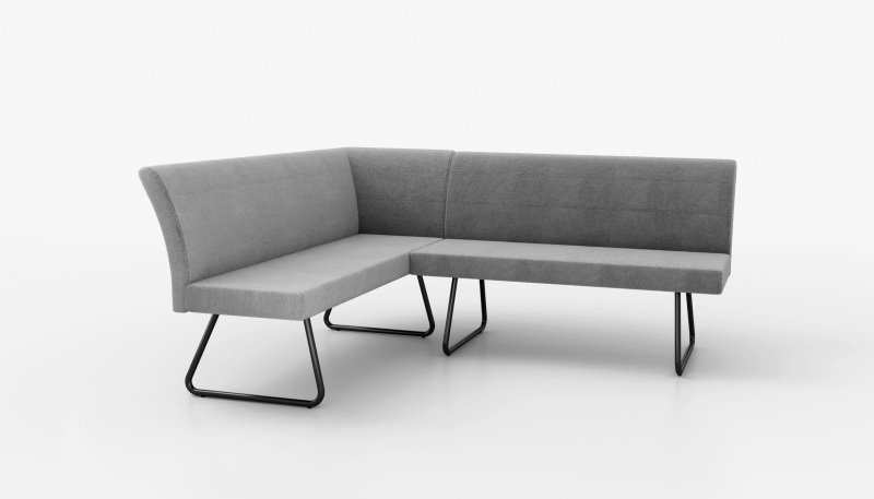 Confort ultime pour n'importe quel espace - Banc de canapé en forme de L robuste et moelleux