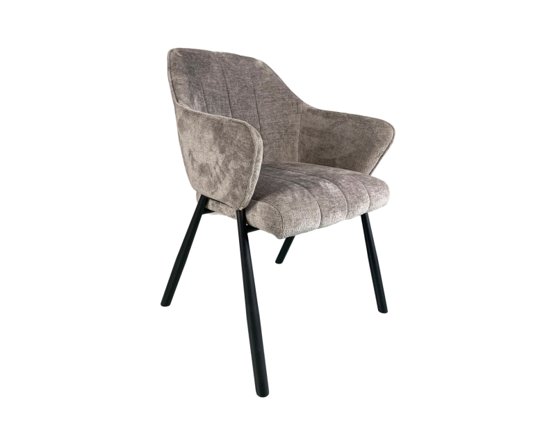 Nordic Desgin Modern Kitchen Home Fashionable Dining Chair with Metal Legs