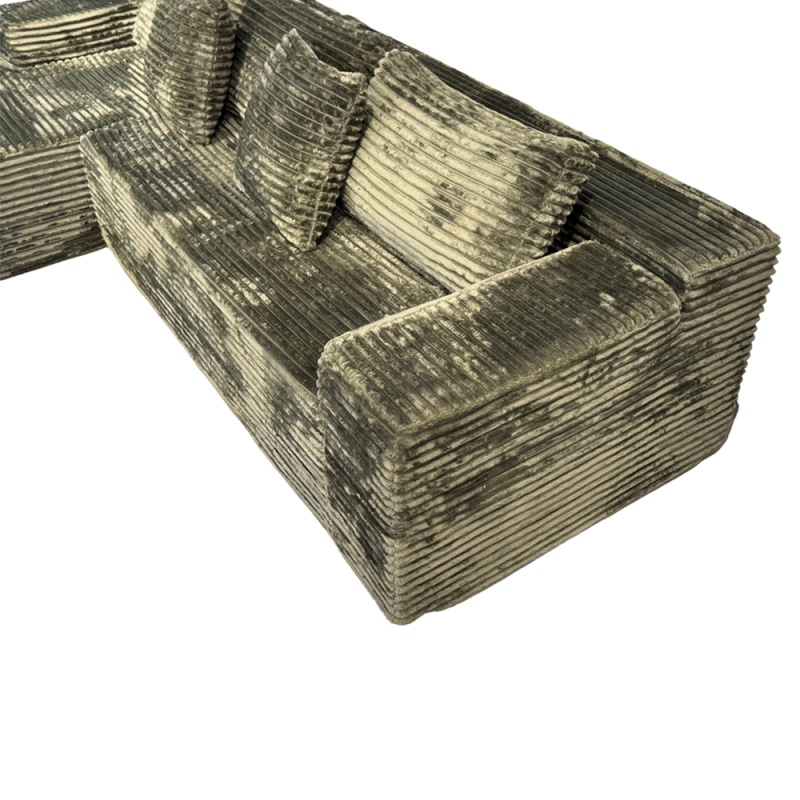 New Modern Foshan Sectional Corner Furniture Couch Apartment Sofa with Good Price